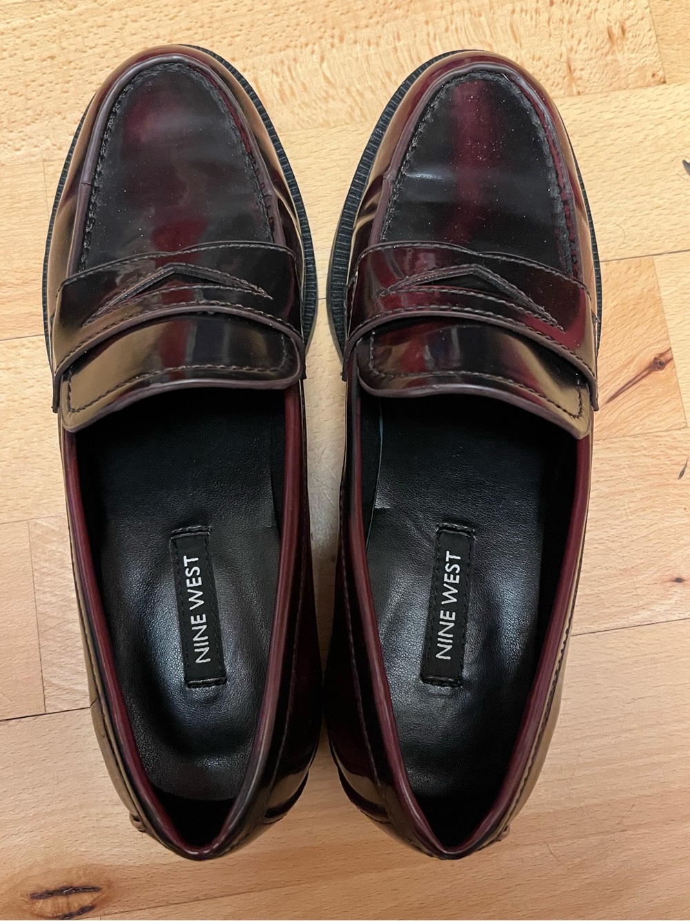 Nine West penny loafers gently used